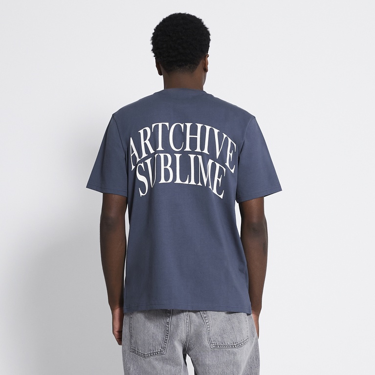 Printed tee "West" Dark Green